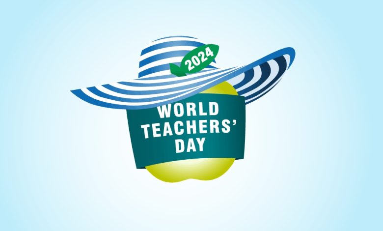 World Teachers Day 2024 logo